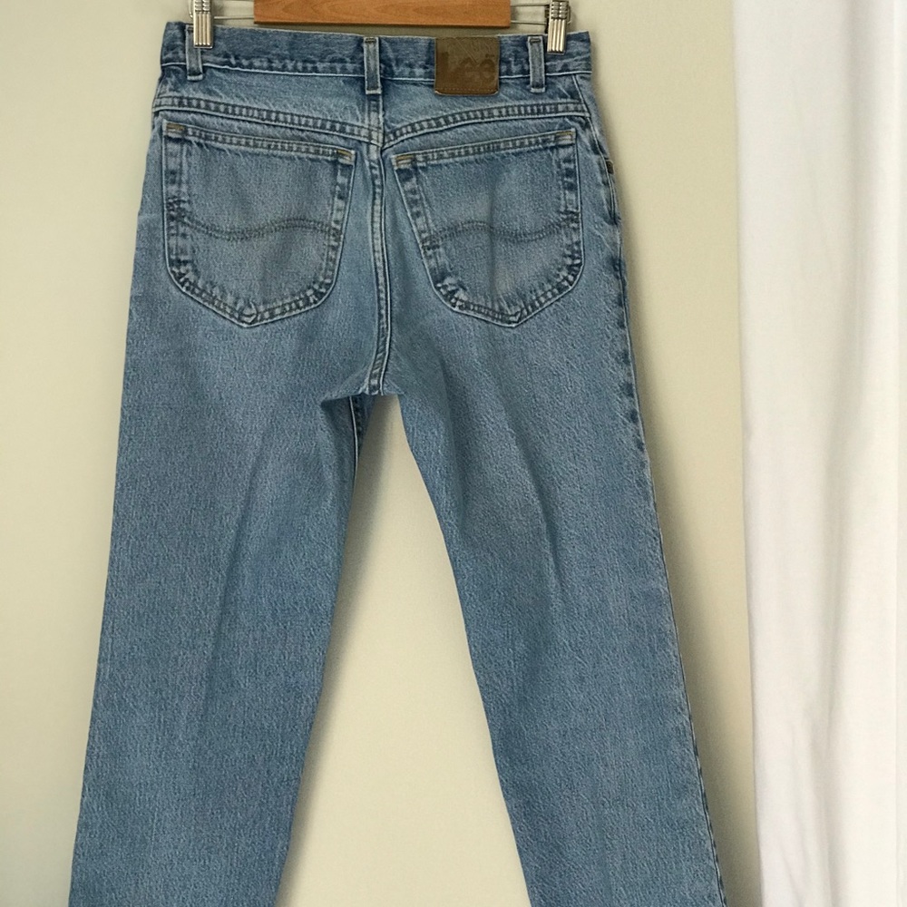 VTG Lee Straight Leg Mom Jeans